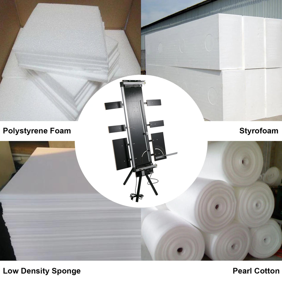 Nóż do styropianu 127cm Maksymalna długość 42cm Grubość podstawy