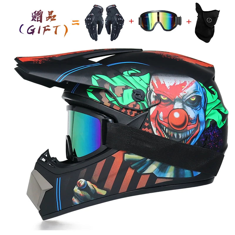 Orz Kids Motocross Helmet - Durable ABS Off-Road Safety