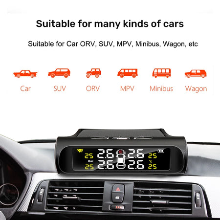 K01 &ndash; Solar Powered Tyre Pressure Monitoring System