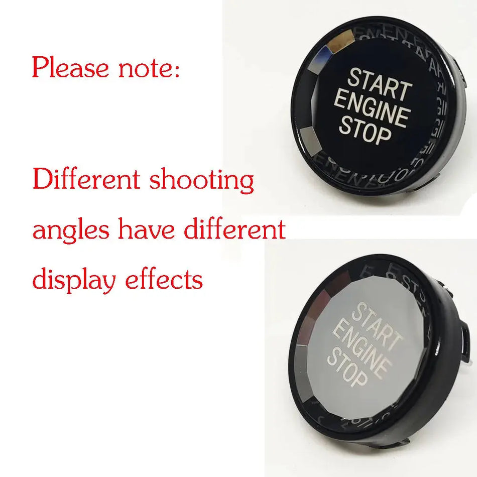 Start Stop Button Cover for BMW E90 E91 E92 E60 X5 E70 X6 E71 by InterCyprus Trading Ltd