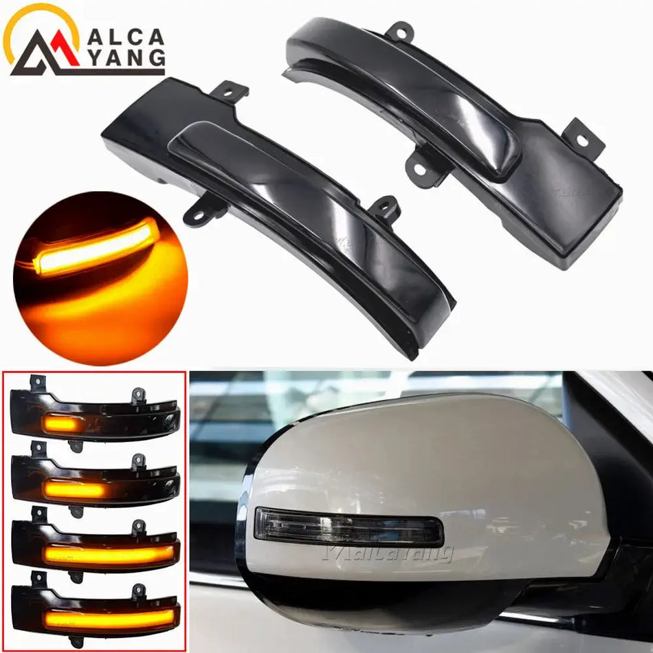 LED Side Wing Turn Signal Lights For Mitsubishi Outlander 2013-2020 Lancer 2016 by InterCyprus Trading Ltd