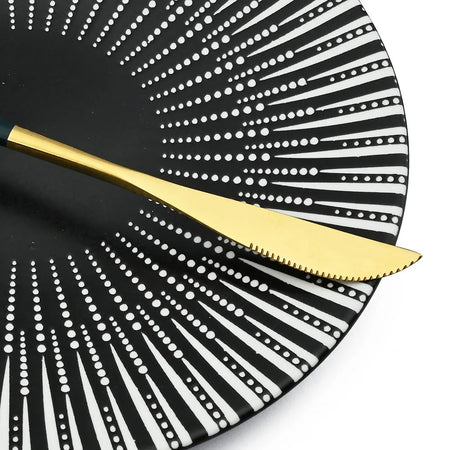 24Pcs Stainless Steel Dinnerware Set &ndash; Eco-Friendly Design