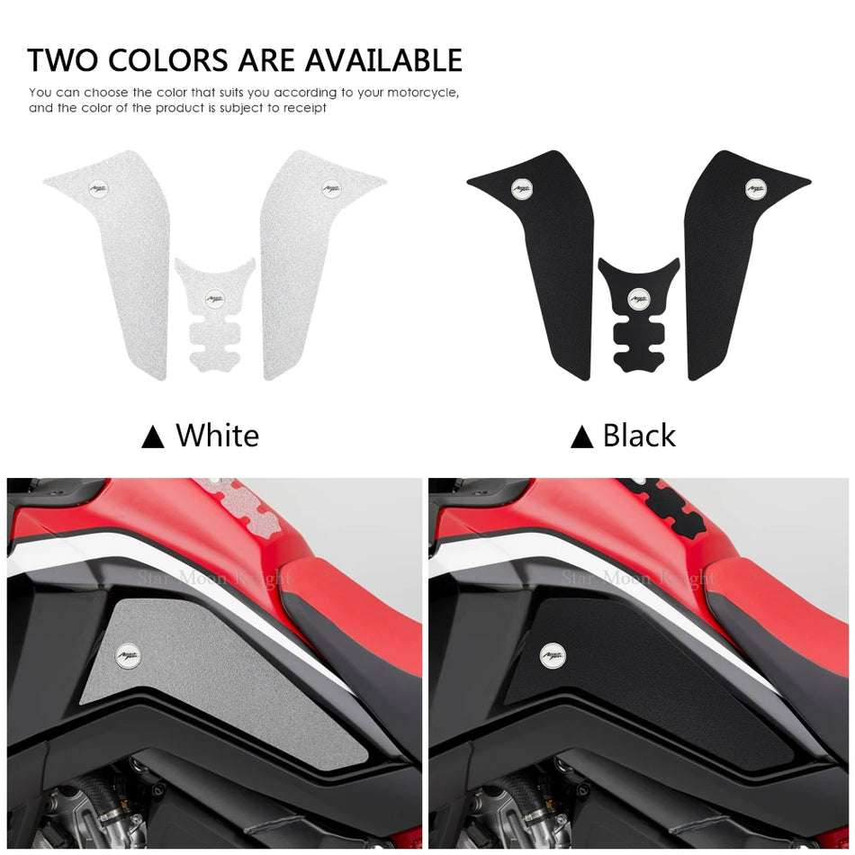 Honda CRF1100L Africa Twin 2020 Protezione Serbatoio Antiscivolo Tappetino di Trazione Protettore Impermeabile in PVC