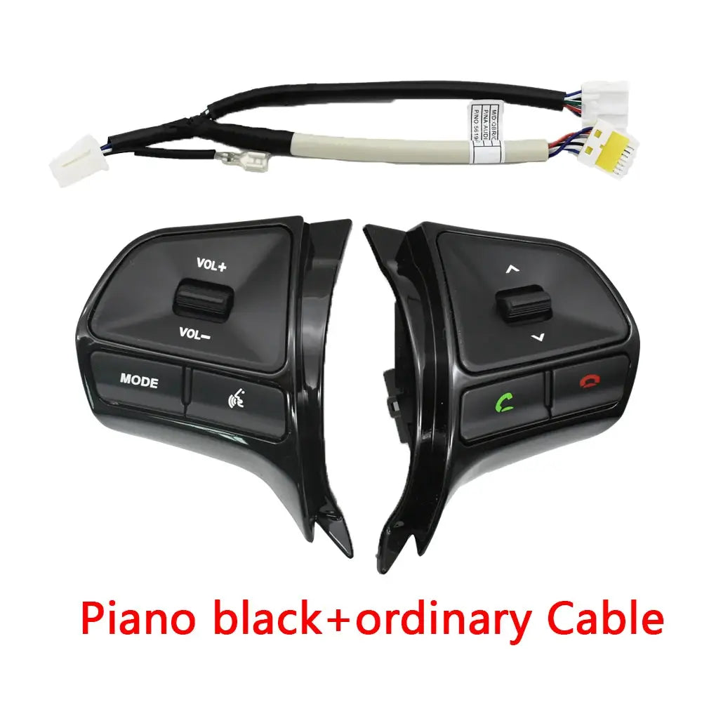New Car Steering Wheel Control Button For KIA K2 RIO 2011-2014 Audio Bluetooth Phone Volume Switch Replace Auto Parts by InterCyprus Trading Ltd