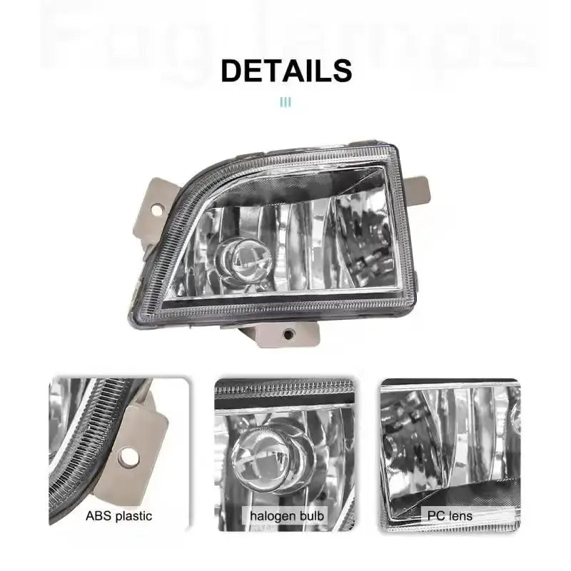 2PCS Fog Light for Chevrolet Aveo Chevy 2004 2005 2006 2007 Bumper Lamp Driving Front Headlights by InterCyprus Trading Ltd