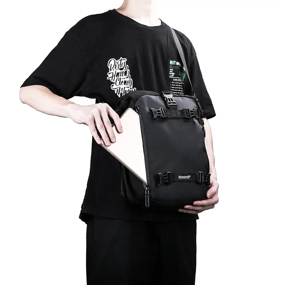 Rhinowalk Motorcycl Tail Bag Carrier Bags Rider Luggage 10L 20L 30L Multiple Purposes Moto Tail Pack Backpack Moto Saddle Bag by InterCyprus Trading Ltd