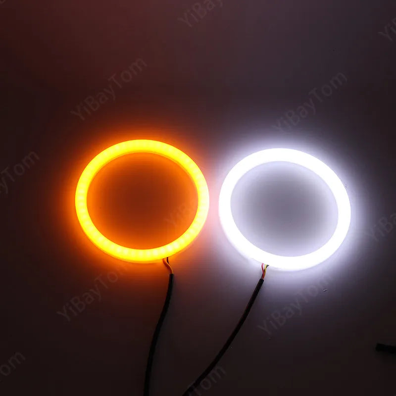 Anillos de ojo de ángel LED SMD Switchback para Alfa Romeo Mito 2008-2015