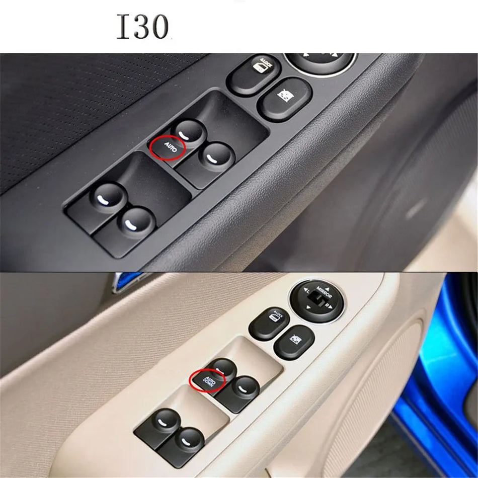 Kairysis priekinis elektrinis langų jungiklis Hyundai I30 I30cw 2008-2011
