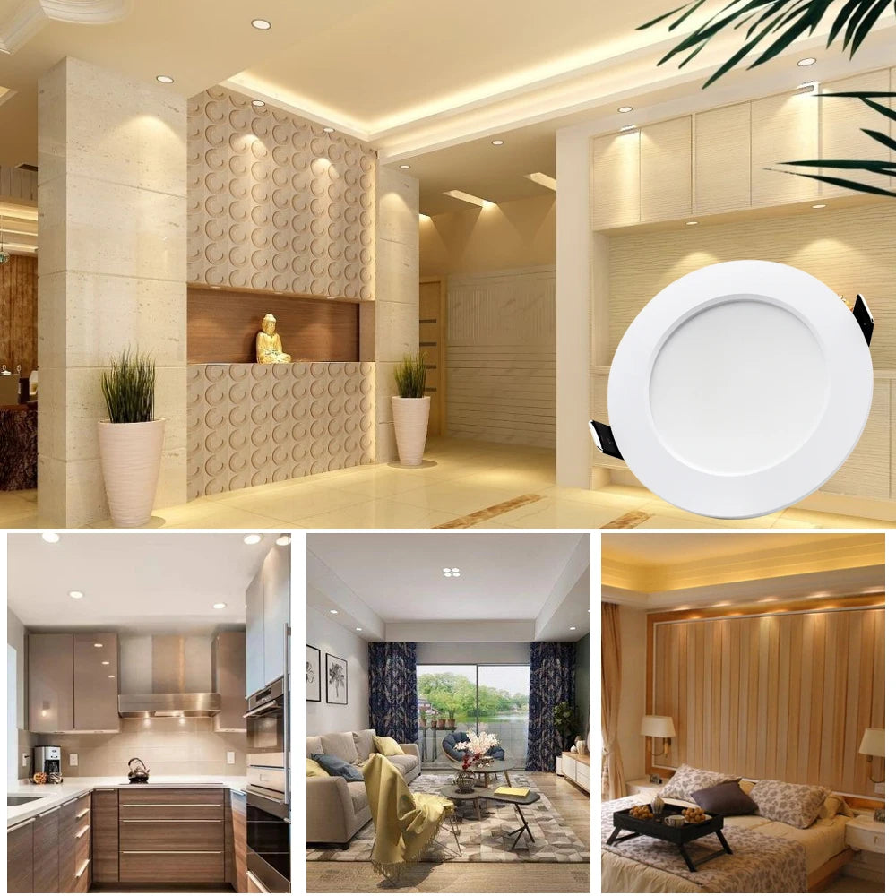 LED Downlight 220V Round Recessed Lamp &ndash; Waterproof Lamp