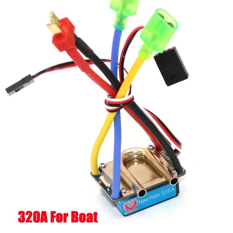 RC 160A / 320A / 480A ESC 380/540/775 Brushed Motor Speed Controller Dual Mode Regulator Band Brake for 1:10 Car Bait Boat by InterCyprus Trading Ltd