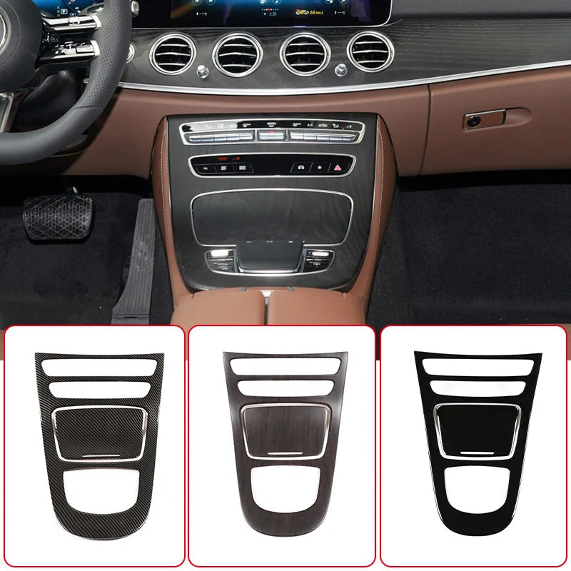 Adesivo per Consolle Centrale Mercedes Classe E W213 Effetto Legno