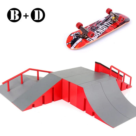 Finger Skateboard Ramp Set &ndash; Fun Training Toy for Kids B and D