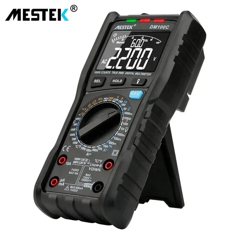 Mestek True RMS Multimeter NCV Auto Non Contact Tester