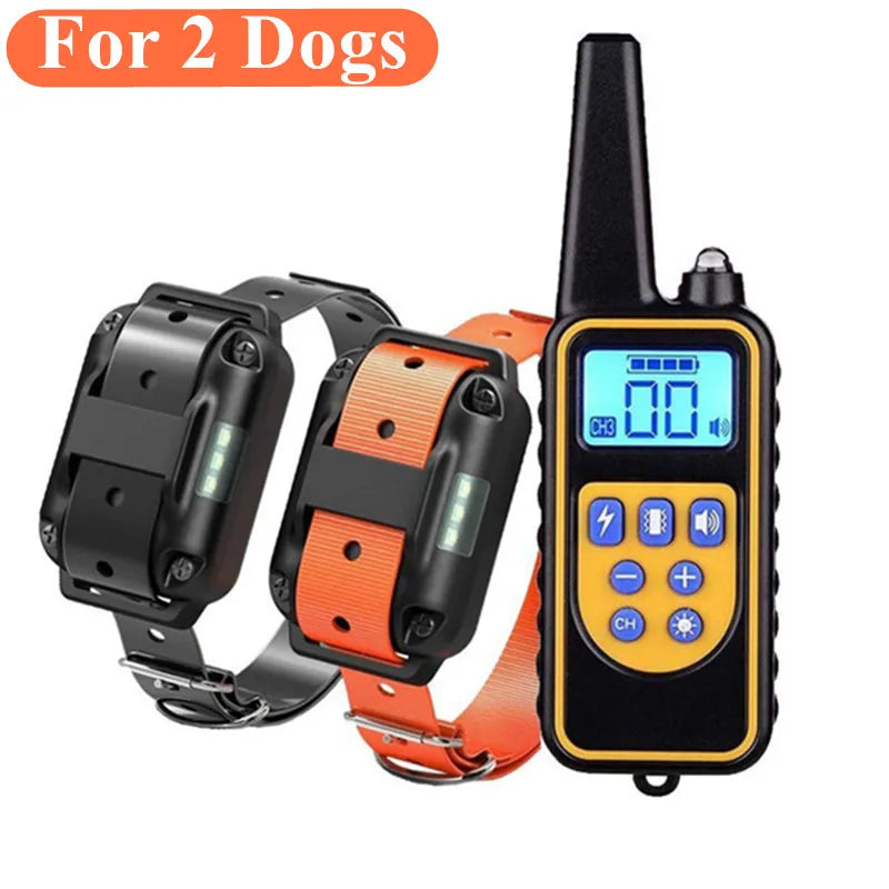Electric Dog Training Collar &ndash; Waterproof and Rechargeable Anti Barking Device I / EU Plug