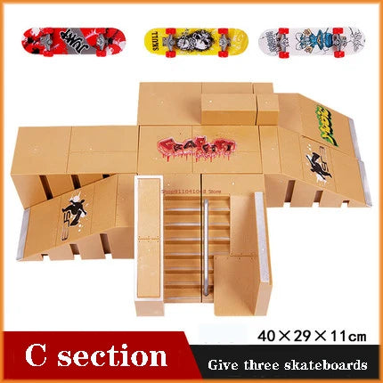Finger Skateboards Ramp Set &ndash; Perfect for Kids' Tech Practice C