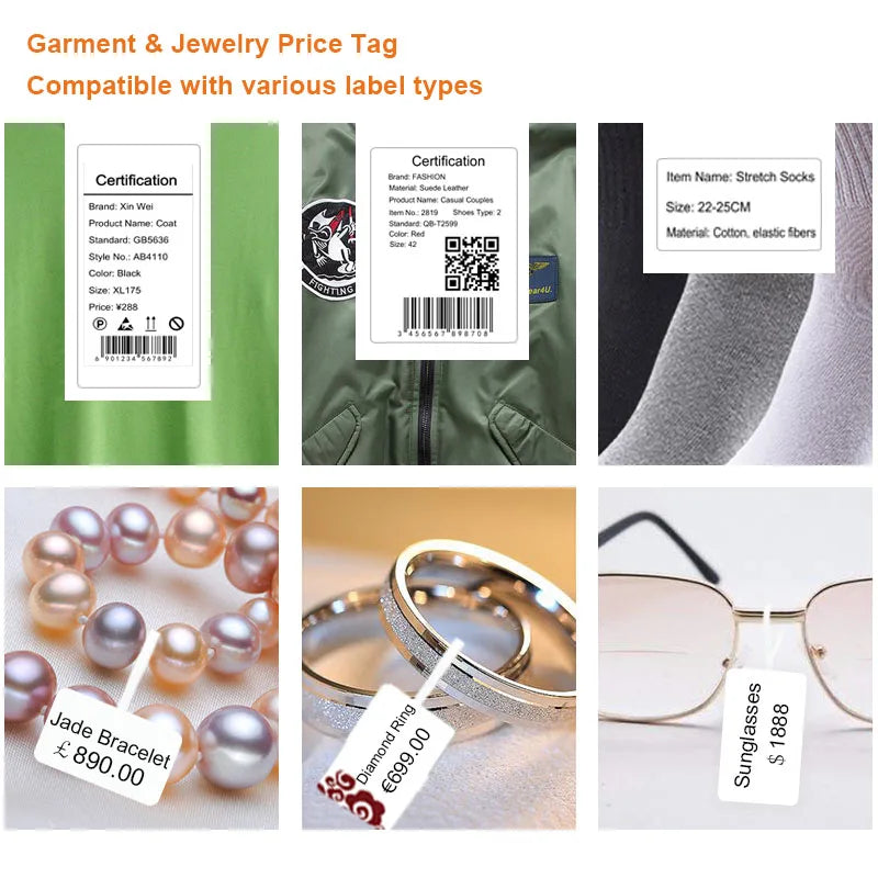 DETONGER DP30S &ndash; Portable Thermal Printer With Bluetooth