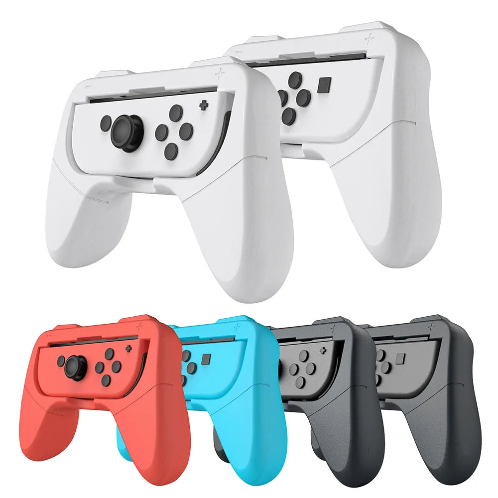 2pc Joycon Bracket Stand Holder Wheel &ndash; Comfortable Grip for Nintendo Switch OLED