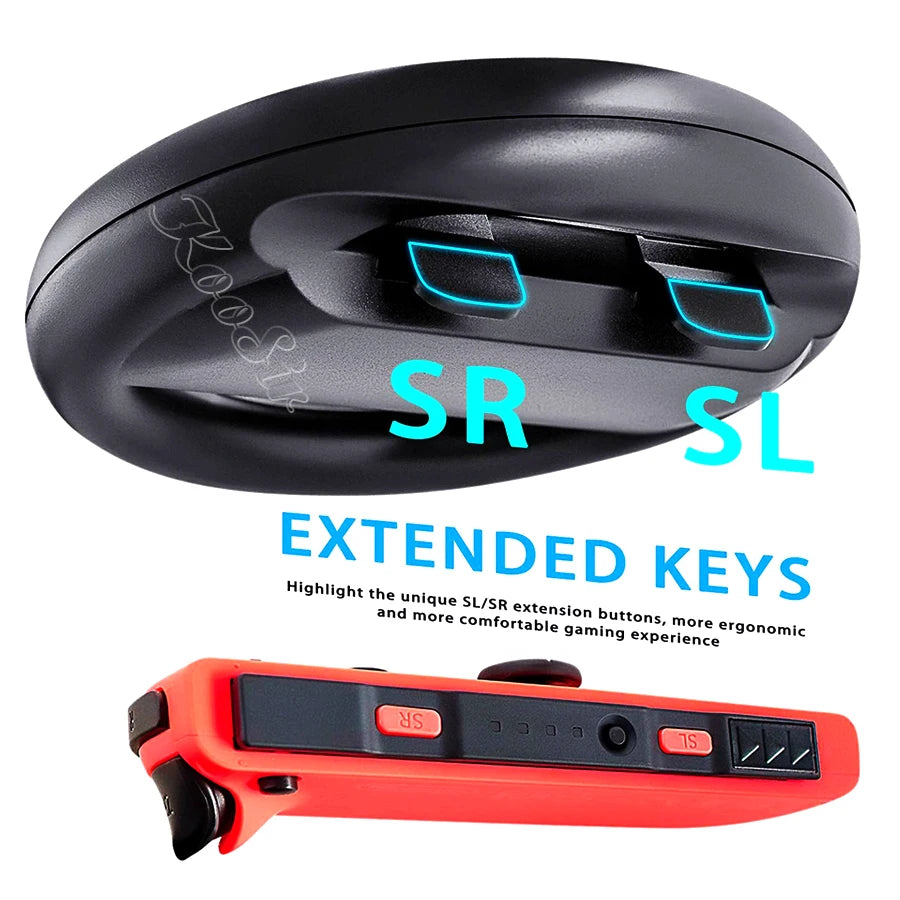 Nintend Switch Accessories Set &ndash; Enhanced Grip Racing Steering Wheel Handles