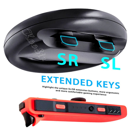 Nintend Switch Accessories Set &ndash; Enhanced Grip Racing Steering Wheel Handles