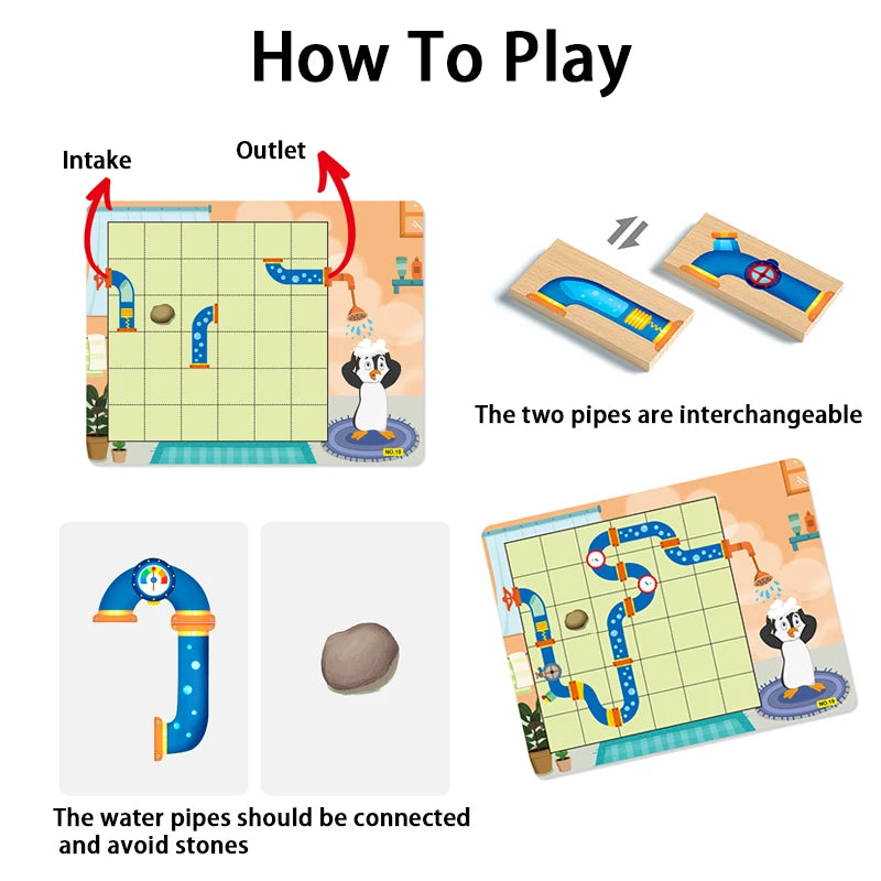 Kid Maze Jigsaw Toy &ndash; Boosts Kids Logic And Family Bonding