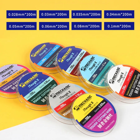 MECHANIC High Hardness Special Steel Cutting Wire &ndash; Precision LCD Screen Separation Tool