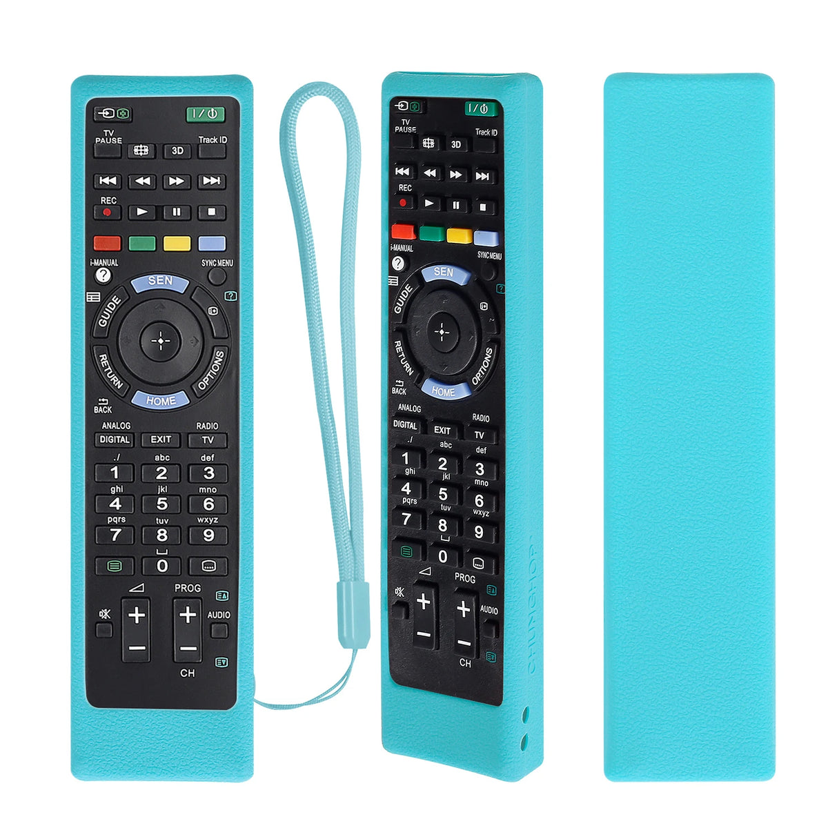 Silicone TV Remote Covers for Sony - Shockproof &amp; Luminous