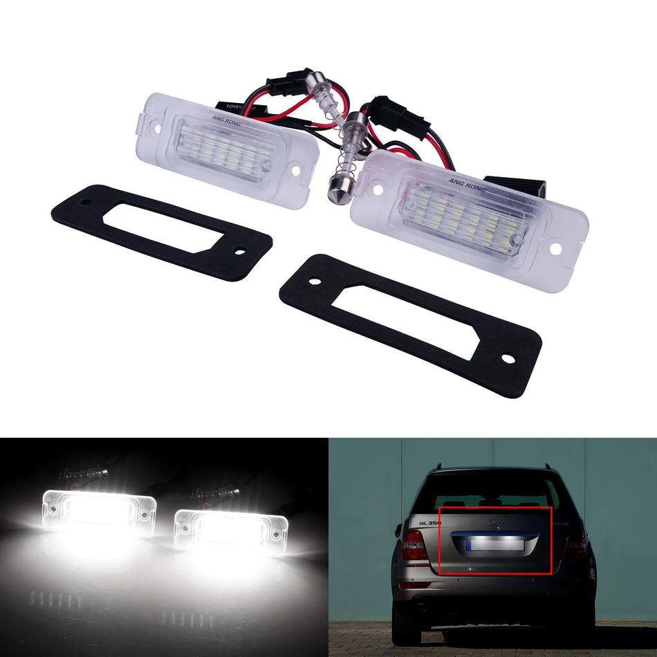 Luci per targa LED per Mercedes-Benz Classe M ML W164 Classe GL X164 Classe R W251