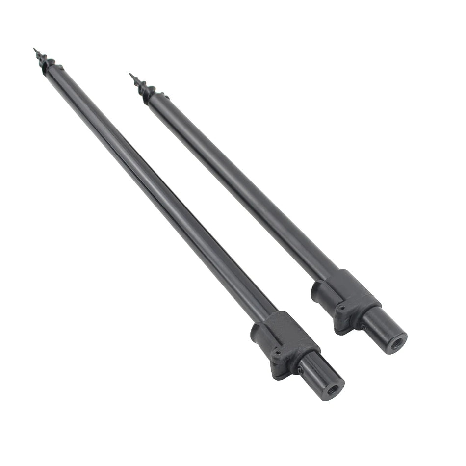Hirisi Aluminium Carp Fishing Bank Sticks - 2 Piece Telescopic Rod Pod Support