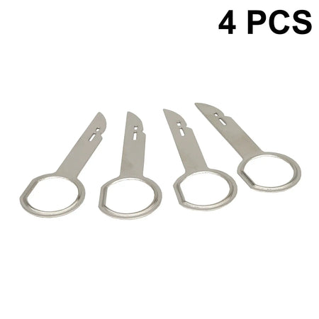 4Pcs Radio CD Stereo Removal Key Release Pin Extractor For Ford Focus Mondeo C-Max Fiesta Transit Car Extraction Install Tools by InterCyprus Trading Ltd