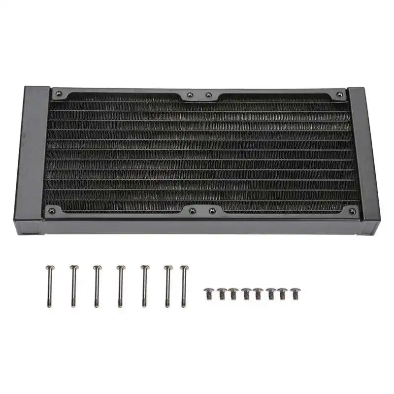 VBESTLIFER 12 Tubes Aluminium Water Cooling Radiator for PC 240mm