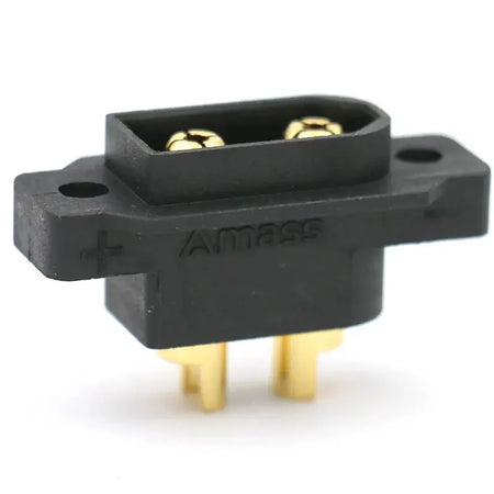 1 / 2 / 5 / 10 / 20 PCS Amass XT60EW-M Mountable XT60E Male Plug Connector for RC Drone Aircraft FPV Racing Drone by InterCyprus Trading Ltd