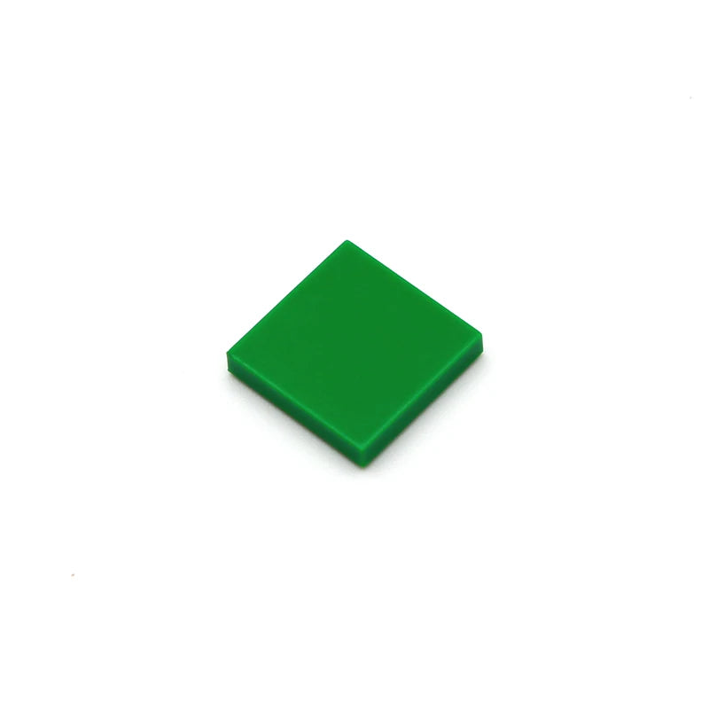 1000Pcs DIY Building Blocks 2x2 Tiles &ndash; Educational Fun Green 1000pcs