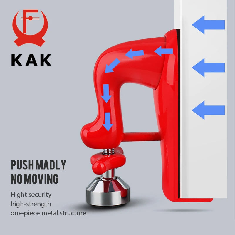 KAK Bärbar Självförsvar Dörrstopp Anti-Tjuv Lås