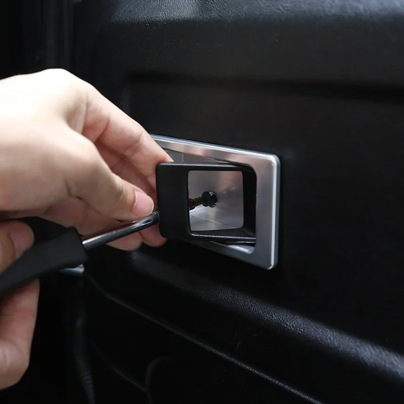 Nalepka iz aluminijaste zlitine za notranjo posodo za Defender 2004 2018