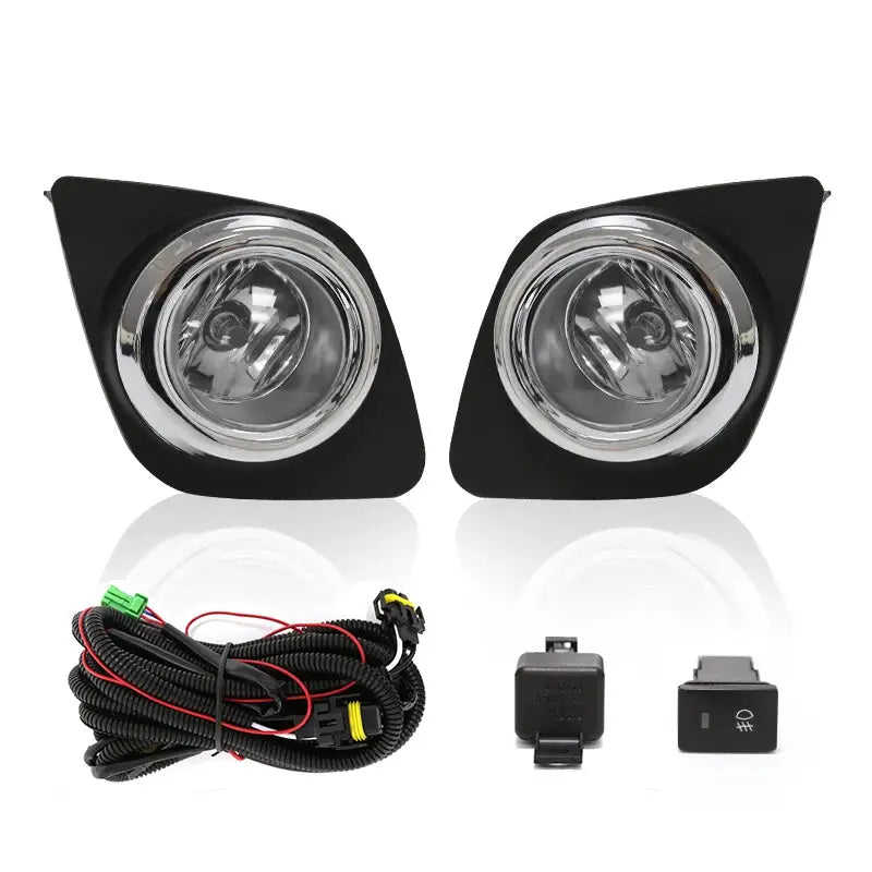 Fog Light For Toyota RAV4 2009 2010 2011 2012 Led Daytime Running Lamp Daylight DRL Wateproof Wires Switch Button by InterCyprus Trading Ltd