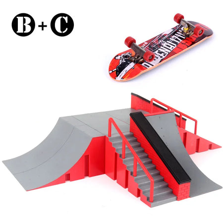 Finger Skateboard Ramp Set &ndash; Fun Training Toy for Kids B and C