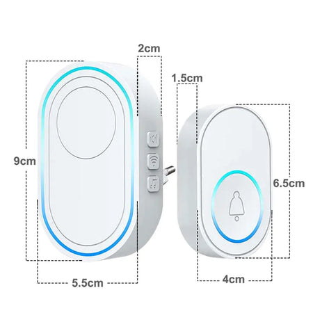Wireless Doorbell Tuya App &ndash; Waterproof Design And LED