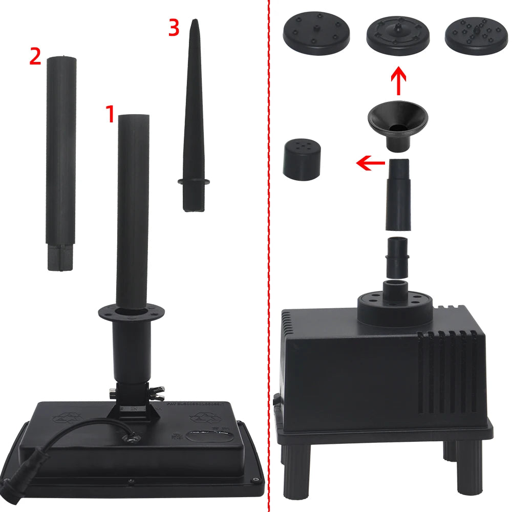 1.5W 7V Solar Water Pump &ndash; Brushless Submersible Pump