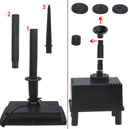 1.5W 7V Solar Water Pump &ndash; Brushless Submersible Pump