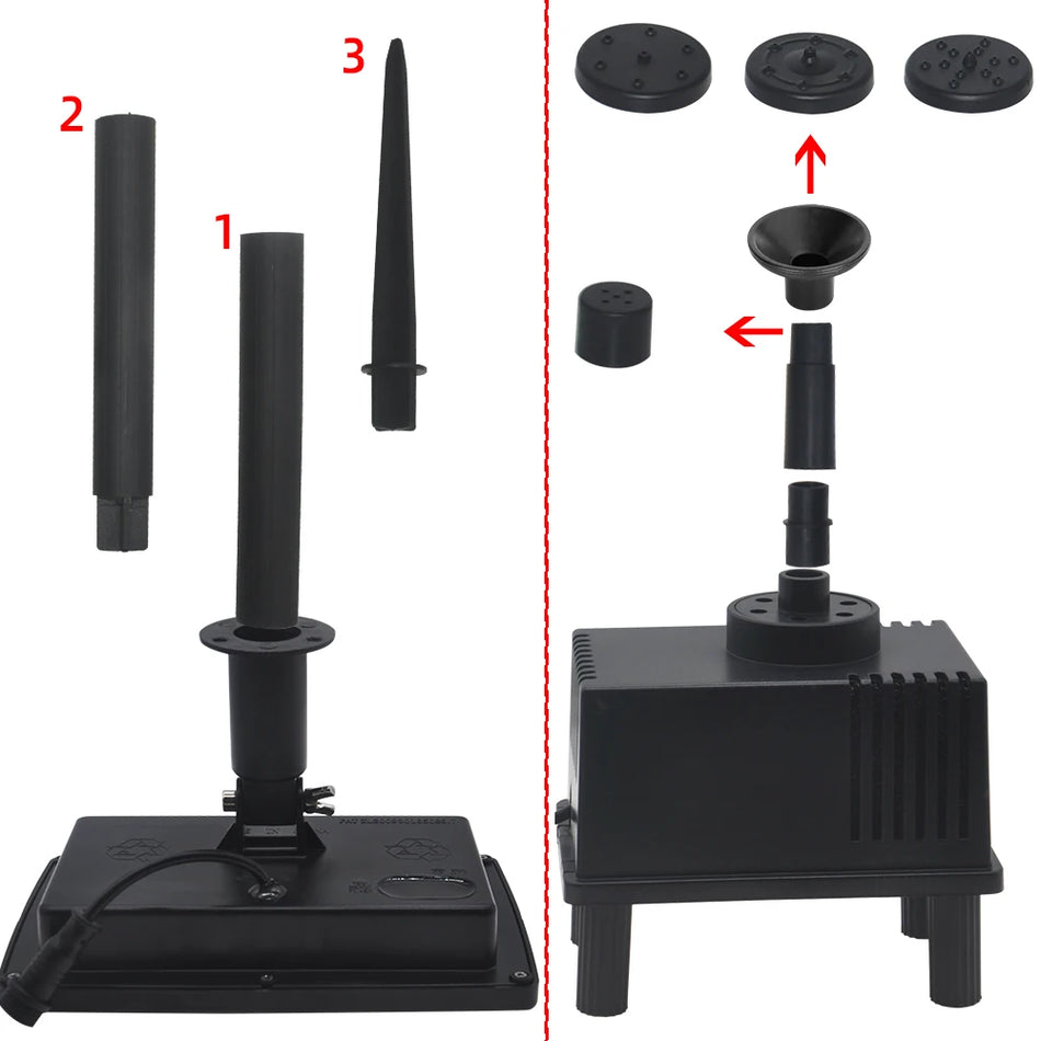 1.5W 7V Solar Water Pump &ndash; Brushless Submersible Pump