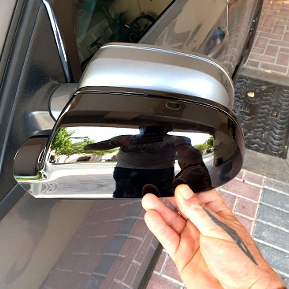 Tapas de espejo lateral con fibra de carbono para Audi A4 A5 A3 A6 B8 C6