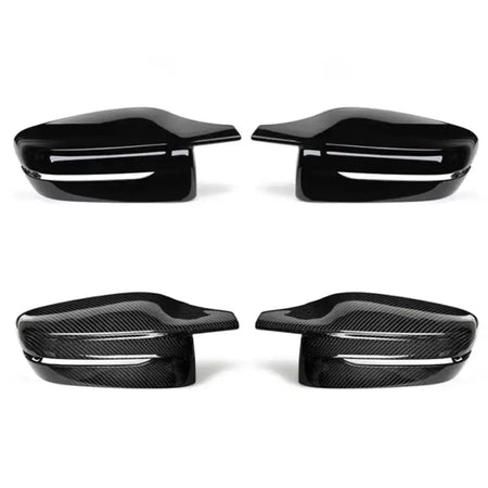 Bright Black Side Wing Mirror Covers For BMW G30 G38 M4