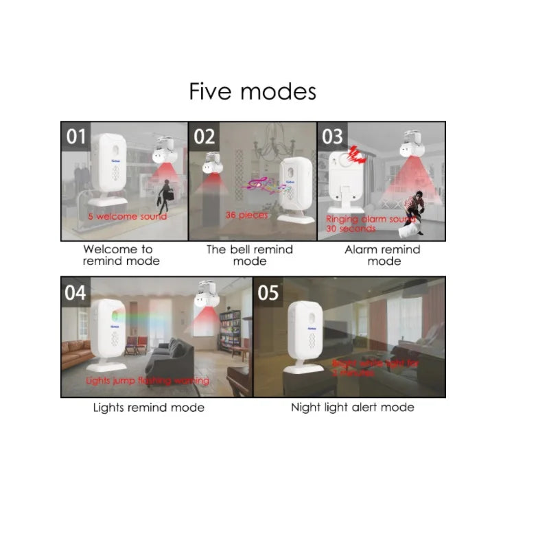 Darho Infrared Microwave Radar Composite Dual Detection Burglar And Home Protection Alarms Welcome Shop Motion Sensor Doorbells