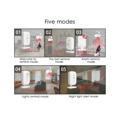 Darho Infrared Microwave Radar Composite Dual Detection Burglar And Home Protection Alarms Welcome Shop Motion Sensor Doorbells