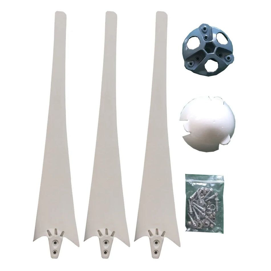 Aukštos stiprumo anglies pluošto vėjo turbinos mentės 550mm 810mm