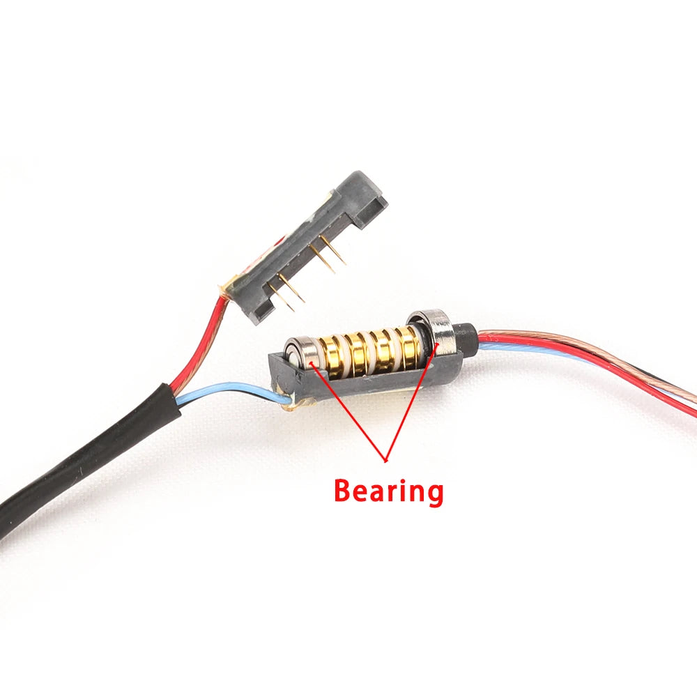 FOCPOT 6.5mm Mini Slip Ring 4 Channel &ndash; 360 Degree Turn