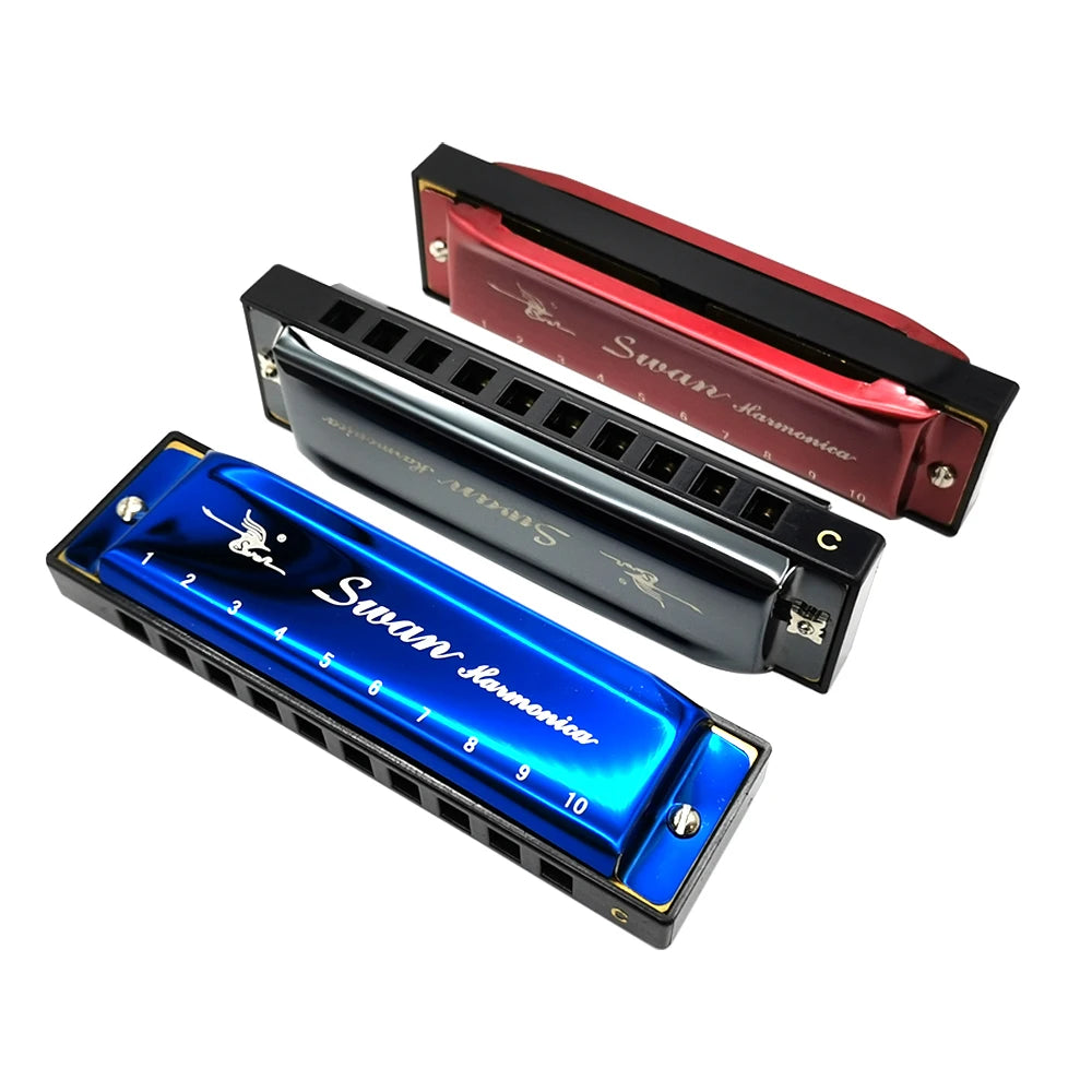 10 Holes Blues Harmonica Diatonic &ndash; Compact And Lightweight