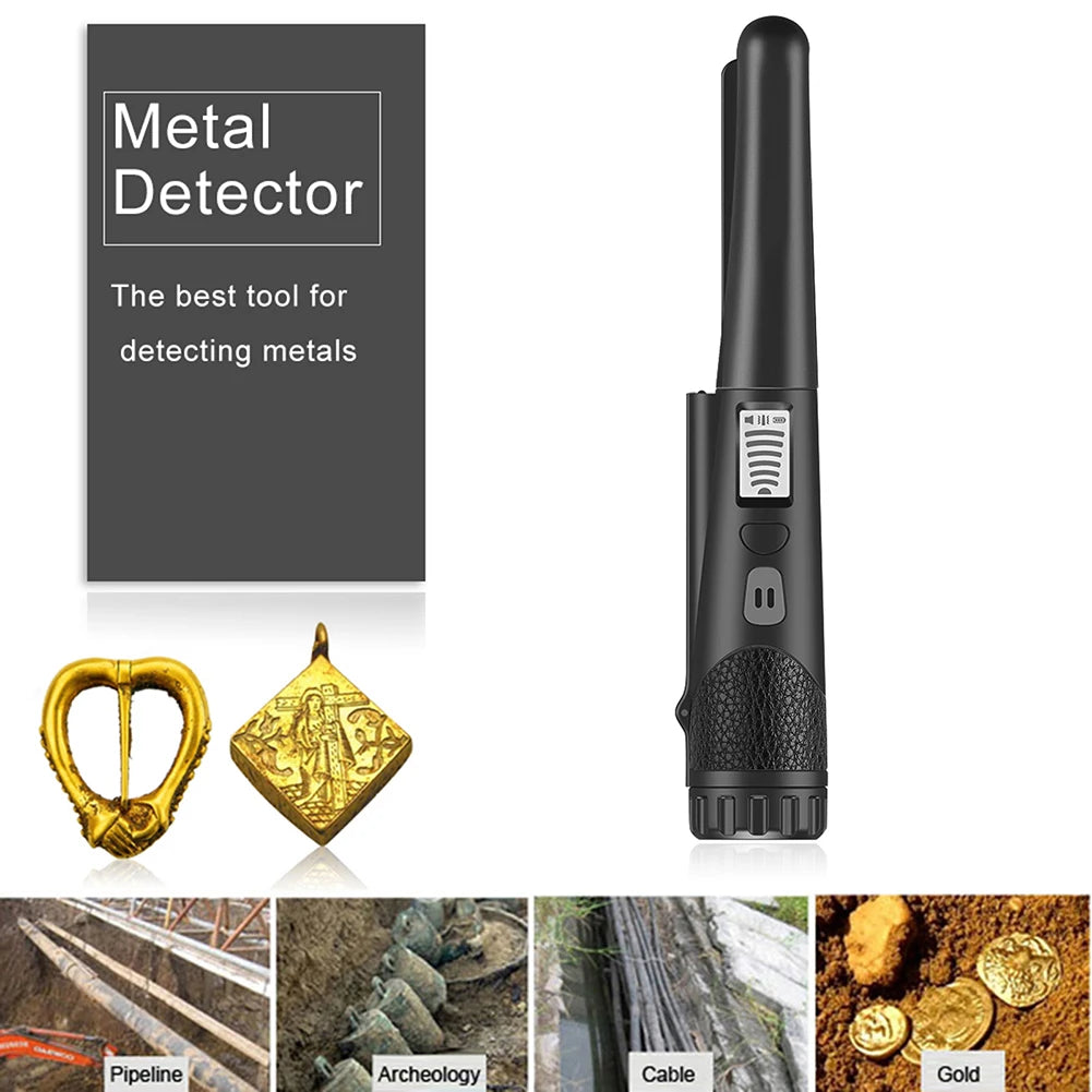 Portable Metal Detector &ndash; Waterproof 360 Degree Side Scan