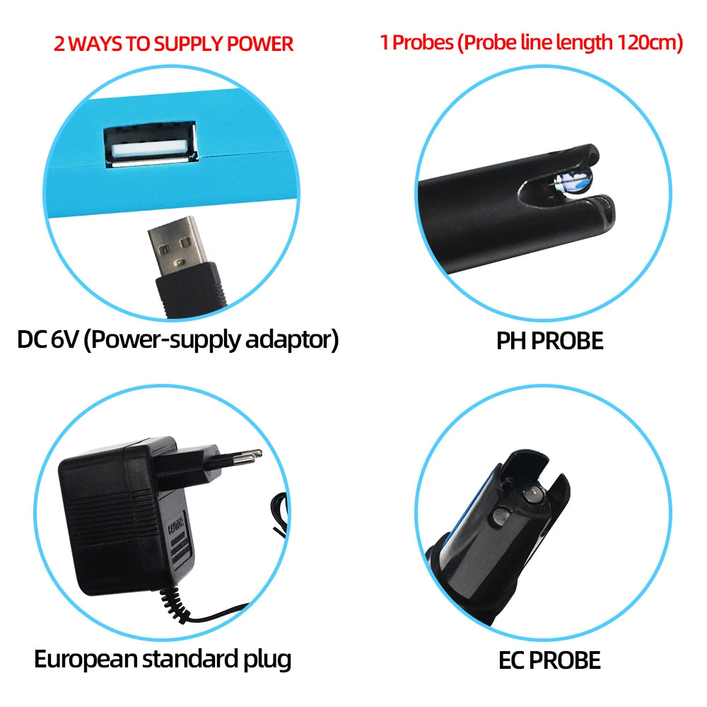 PH/EC-2981 2 in 1 Digital PH EC Meter &ndash; High Accuracy