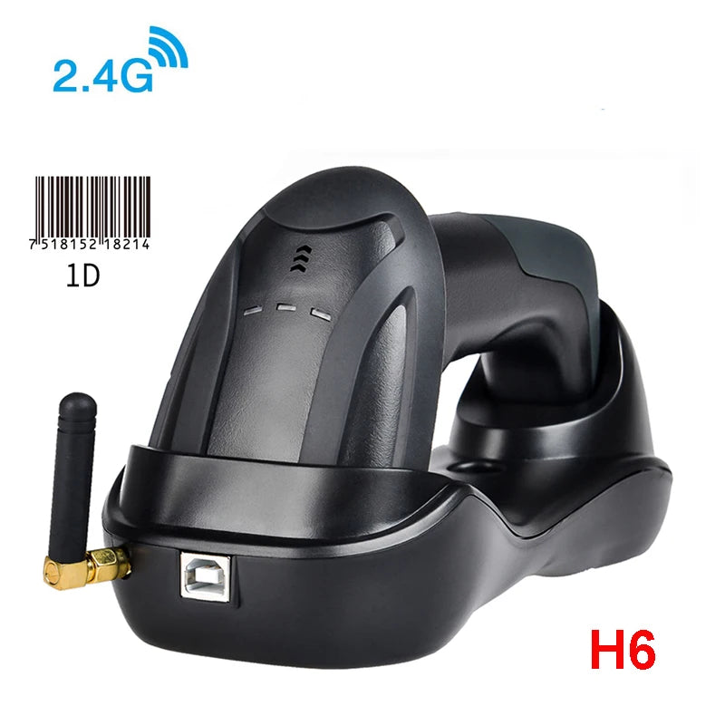H6 Wireless Barcode Scanner RD-H8 &ndash; Fast 200 Scans Per Sec